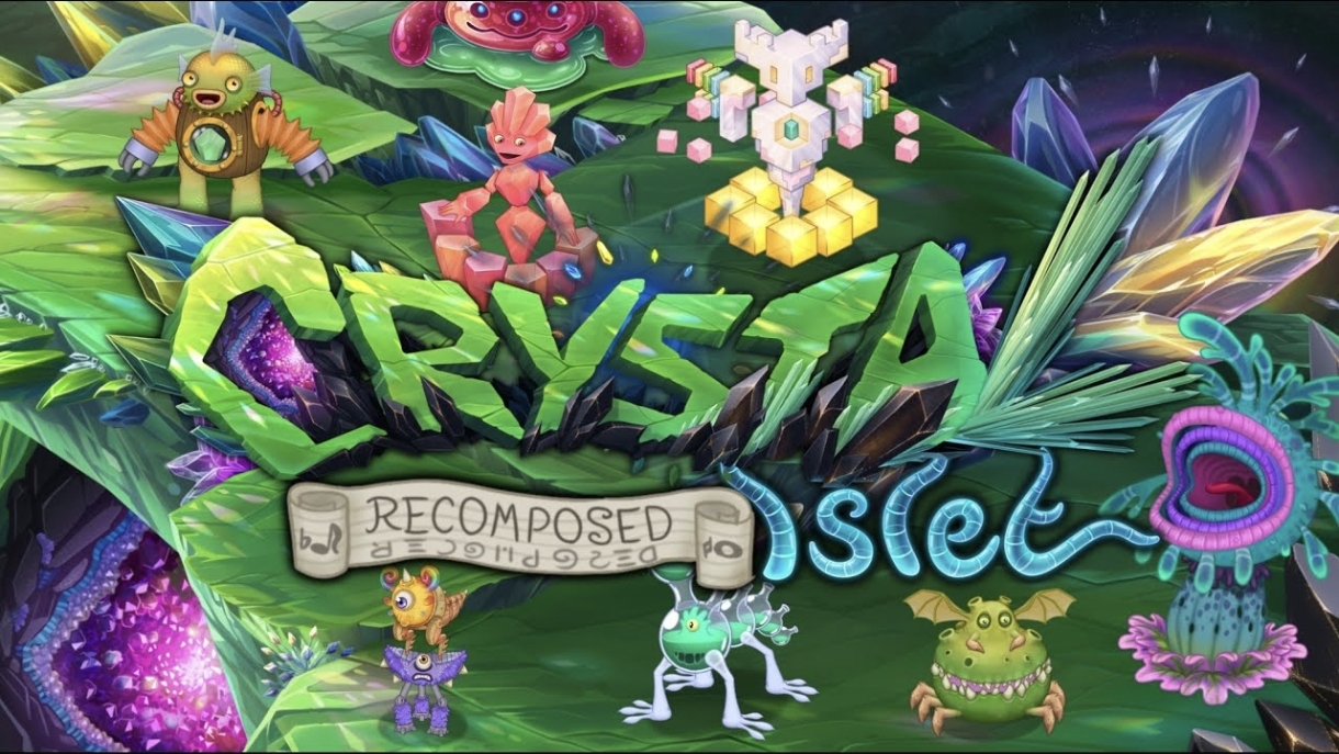 Островок Кристалла Но Он Перекомпозирован (#Мсм #МоиПоющиеМонстры #Msm #MySingingMonsters)