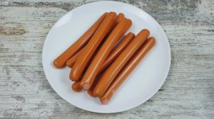 Беру САМЫЕ дешёвые СОСИСКИ и готовлю вкусный ужин для всей семьи! Все просят добавки!