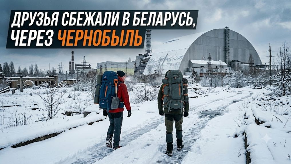 Побег из Украины через Чернобыль в Беларусь. ТЦК не поймали