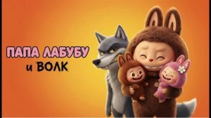 ПАПА ЛАБУБУ И ВОЛК   мультик