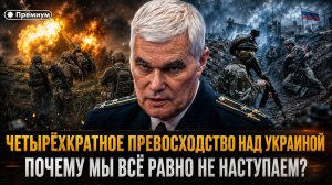 Константин Сивков | ЧЕТЫРЁХКРАТНОЕ ПРЕВОСХОДСТВО НАД УКРАИНОЙ: ПОЧЕМУ МЫ ВСЁ РАВНО НЕ НАСТУПАЕМ?