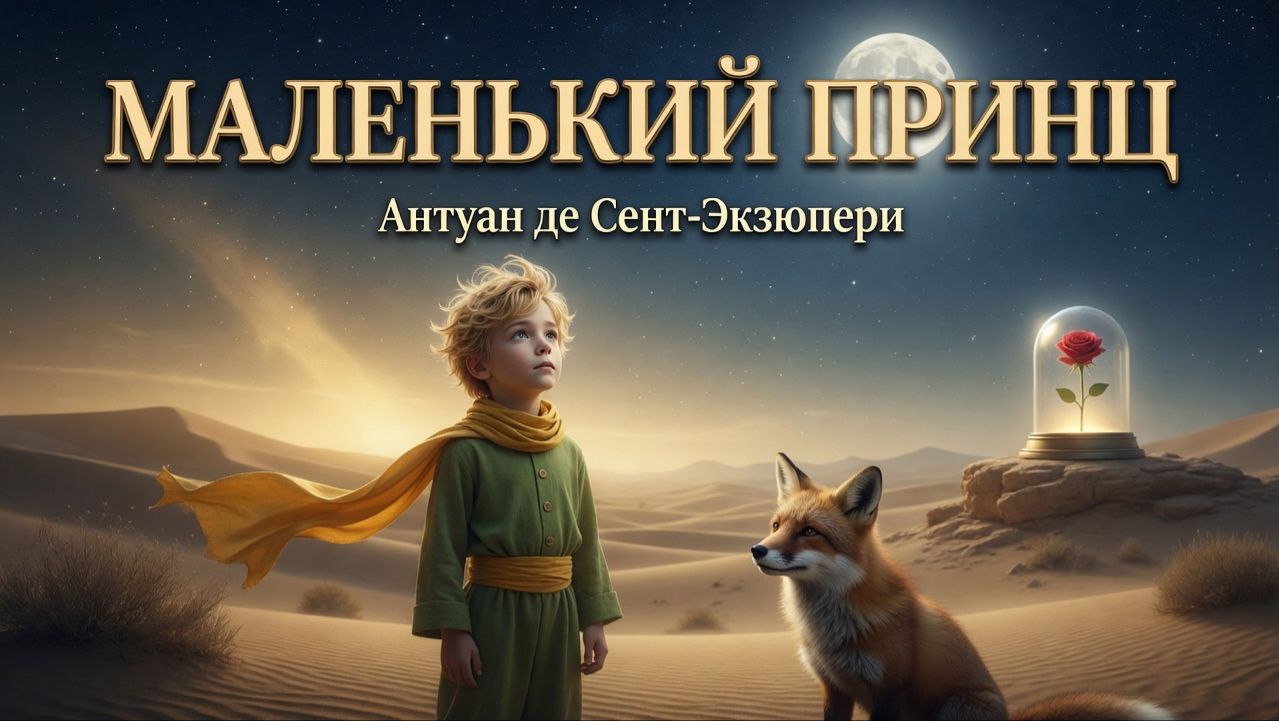 Маленький принц | Антуан де Сент-Экзюпери | Полная аудиокнига