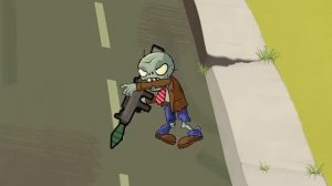 Plants vs. Zombies Siren head and Cartoon cat