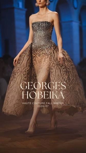 Georges Hobeika Couture FW 202627: The Visitor  поэзия света и архитектуры