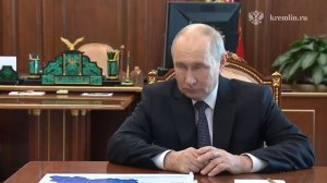 Путин встретился с врио главы Белгородской области Шуваевым.