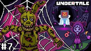 ПОПАЛ В ЛАПЫ ПАУЧИХИ И СНОВА ЭТОТ ЧОКНУТЫЙ РОБОТ в Undertale #7