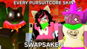 Победа с КАЖДЫМ PursuitCore-скинкой — Swapsaken Cross Dimensioned (Roblox)
