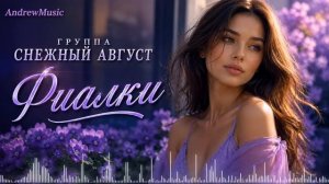 Фиалки - Снежный август