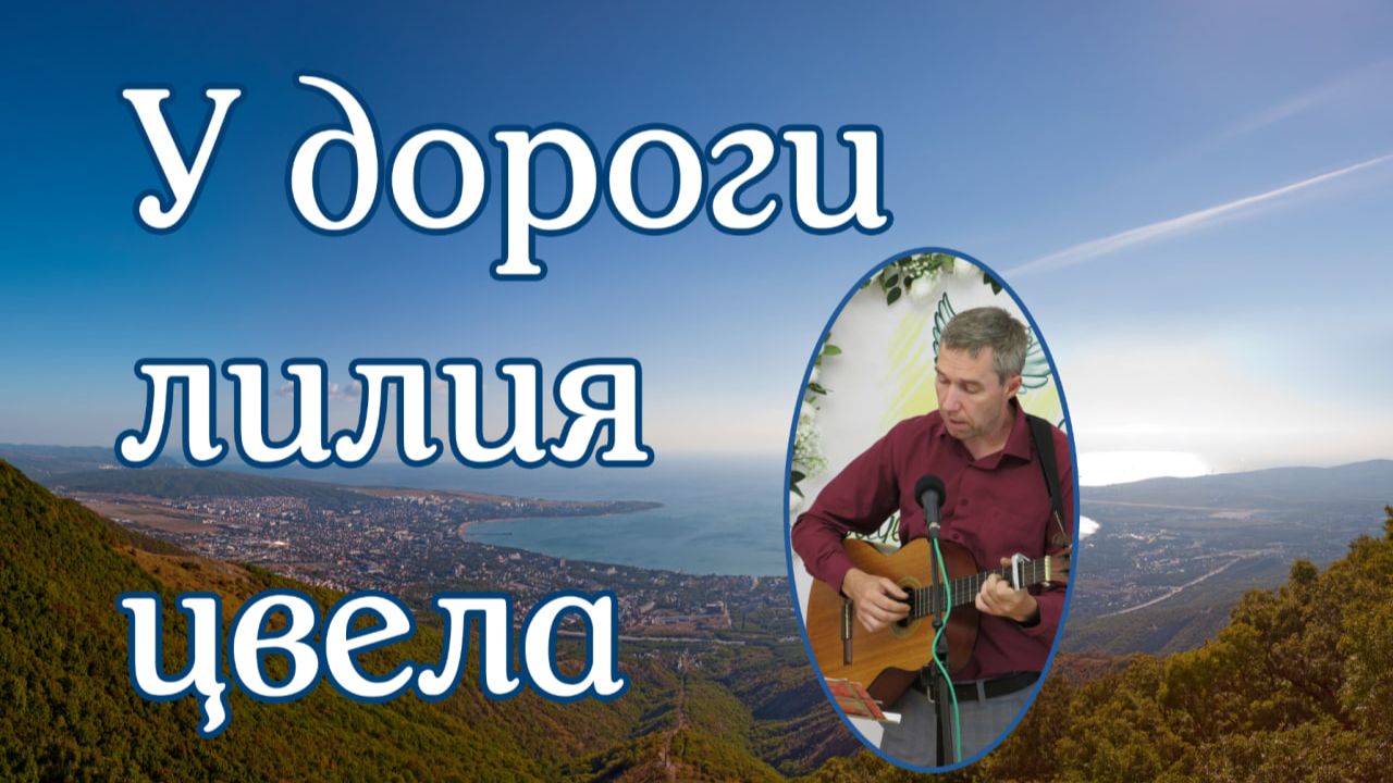 У дороги лилия цвела соло Олег Збирун