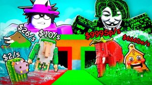 😱 БИТВА НА 812.412.668 РОБУКСОВ! Я vs ХАКЕР В СБЕГИ ОТ ЦУНАМИ И СПАСИ БРЕЙНРОТОВ