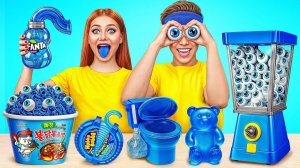 Челлендж с Синей Едой # Эпичная Битва с Едой от Multi DO Challenge