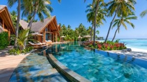 ТРОПИЧЕСКИЙ ДЖАЗ У БАССЕЙНА И МОРЯ 🌴🎷 ДЛЯ ОТДЫХА И РАССЛАБЛЕНИЯ