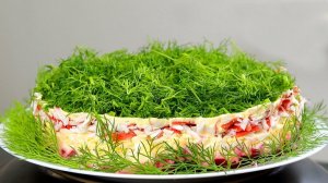 Салат «Фламинго» за 10 минут! Ну очень вкусный и простой салат! Покоряет всех, кто попробовал!