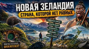 Страна вулканов и абсолютной свободы: что скрывает Новая Зеландия?
