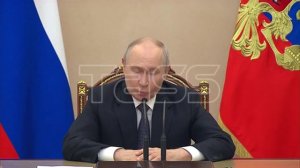 Встреча президента РФ Путина с руководством Министерства обороны РФ