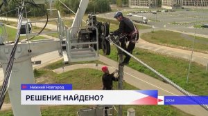 Повреждённый канат на воздушной переправе Нижний Новгород — Бор планируют восстановить за месяц