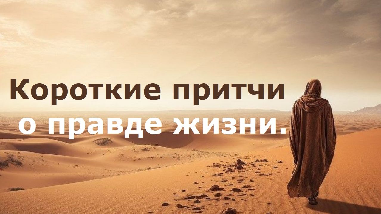 Короткие притчи о правде жизни.
