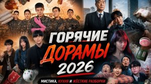 Горячие дорамы 2026: мистика, кухня и жёсткие разборки