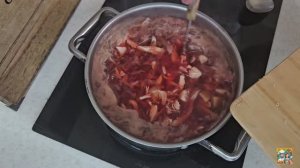Борщ на курином бульоне - простой и вкусный рецепт | Хроники вкуса