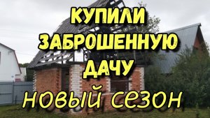Купили заброшенную дачу