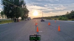 Gymkhana GP stage4/Heat 1/Aleksandr Zerfin/Honda CBR600f4i/ 00:49.62