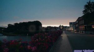 Вечерняя прогулка по Тёндеру (Дания) 🇩🇰 — Красивые разноцветные улицы в формате 4K 🇩🇰