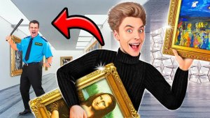 A4 - УКРАЛИ Самую ДОРОГУЮ КАРТИНУ ! ＊Идеальное Ограбление＊