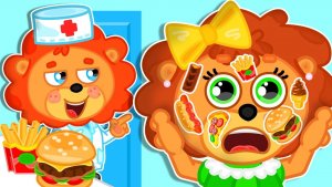 Маша и Леопольд. Правила правильного питания - Мультик для детей - Lion Family на русском