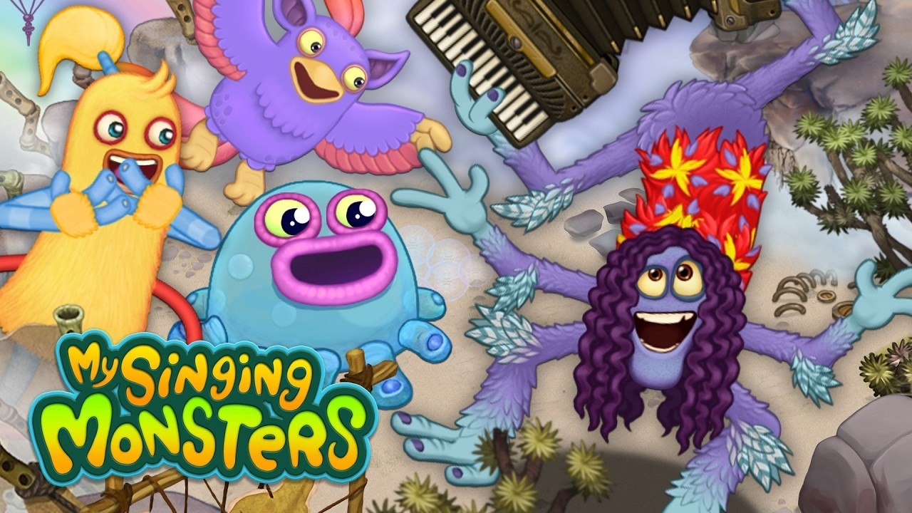 My Singing Monsters - Элкордеон Прибывает в Воздух! (Официальный Трейлер)