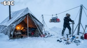 Замёрзший при -68°C | Одиночное выживание в Арктике