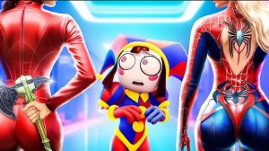 🤡 ЦИФРОВОЙ ЦИРК ПРОТИВ СПАЙДЕРМЕНА! 🕷️ Кто расправился с Помни в реальной жизни?!