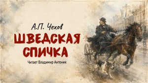 «Шведская спичка». А.П.Чехов. Читает Владимир Антоник. Аудиокнига