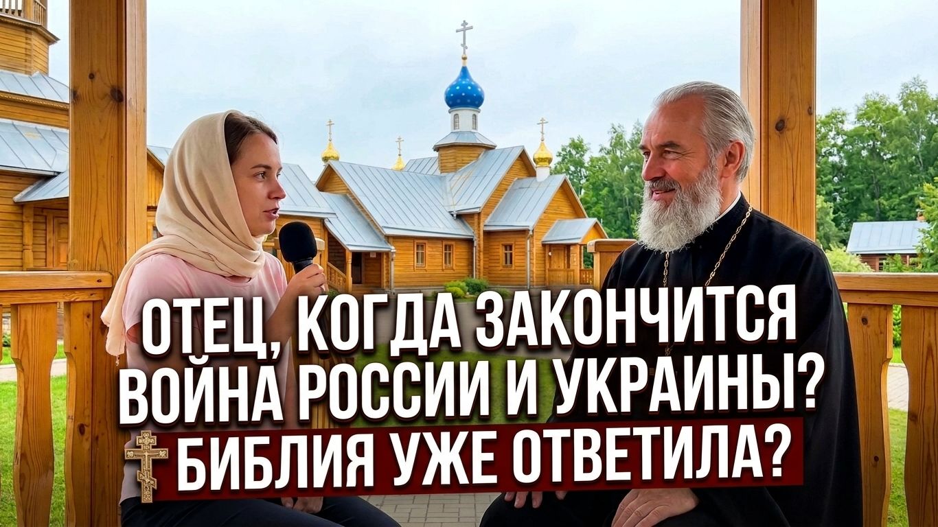 Батюшка, когда закончится война между Россией и Украиной? Библия уже ответила на этот вопрос?