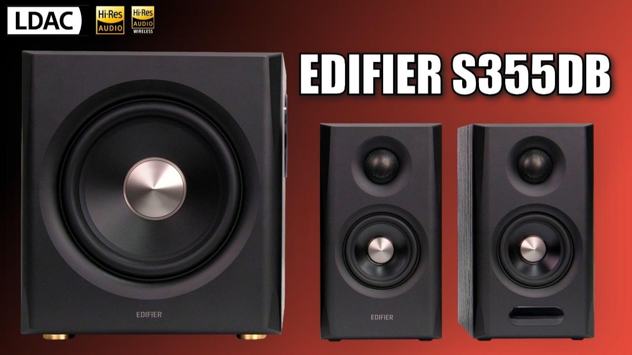 EDIFIER S355DB – Обновлённый трифоник! Обзор EDIFIER S355DB (RomaDVD)