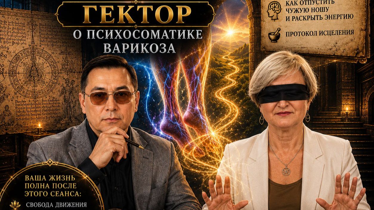 ВАРИКОЗ ВЕН  - ПСИХОСОМАТИКА  И ИСЦЕЛЕНИЕ