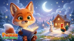 Зайкина Избушка 🐰🏠 | Добрая Сказка для Малышей | Лисёнок Рыжик — Сказки и мультики для детей