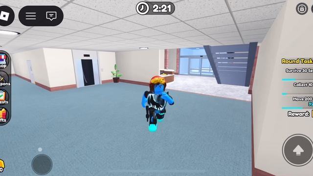 Играю в Murder Trouble  в ROBLOX
