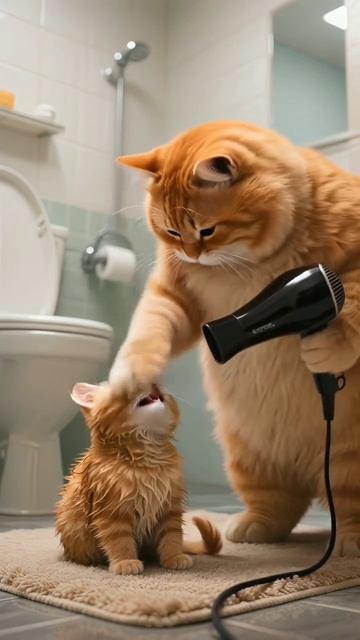 Семья котиков