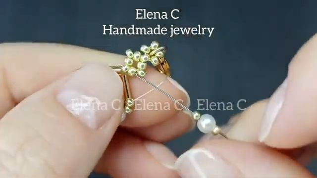 Браслет из бусин и стекляруса от Elena C - Украшения ручной работы