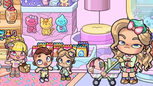 КОНФЕТОМАНИЯ 🍭🍬 в AVATAR WORLD ИСТОРИЯ  РУТИНА СЕМЬИ ОБНОВЛЕНИЕ СЕКРЕТЫ СЕРИАЛ