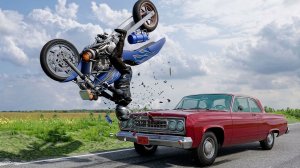 Аварии на мотоциклах - BeamNG/Drive