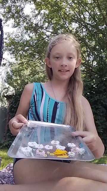 делаю закладочку🎗️ из цветов 🌸🌳