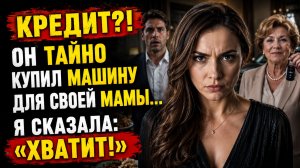 Истории из жизни | Муж купил свекрови роскошный минивэн в кредит за моей спиной | Аудио рассказы