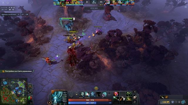 Phantom Assassin Easy Line учусь играть (челлендж победить без смертей)