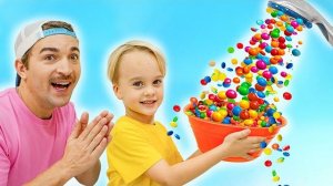 Крис и Приключения с волшебным конфетным душем