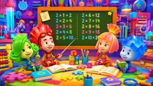 Развивающая игра с Фиксиками | считаем | детям #развивающаяигра #длядетей