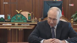 Врио губернатора Белгородской области отчитался перед Путиным