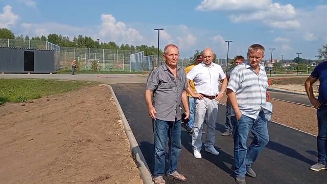 Очередной этап благоустройства набережной в Ачинске