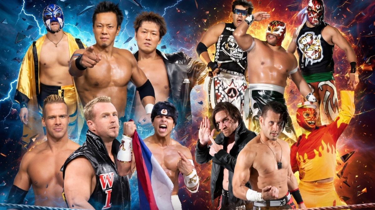 Team Japan Vs Team Mexico Vs Team International Vs Team TNA (TNA Victory Road, 2008)