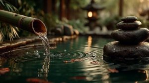 Место, где можно расслабиться 🌿 Дзен-фонтан, звуки воды и спокойная музыка | 4+ часа